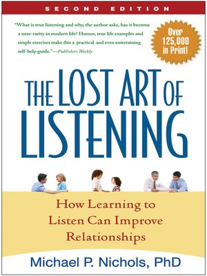 cover image of The Lost Art of Listening